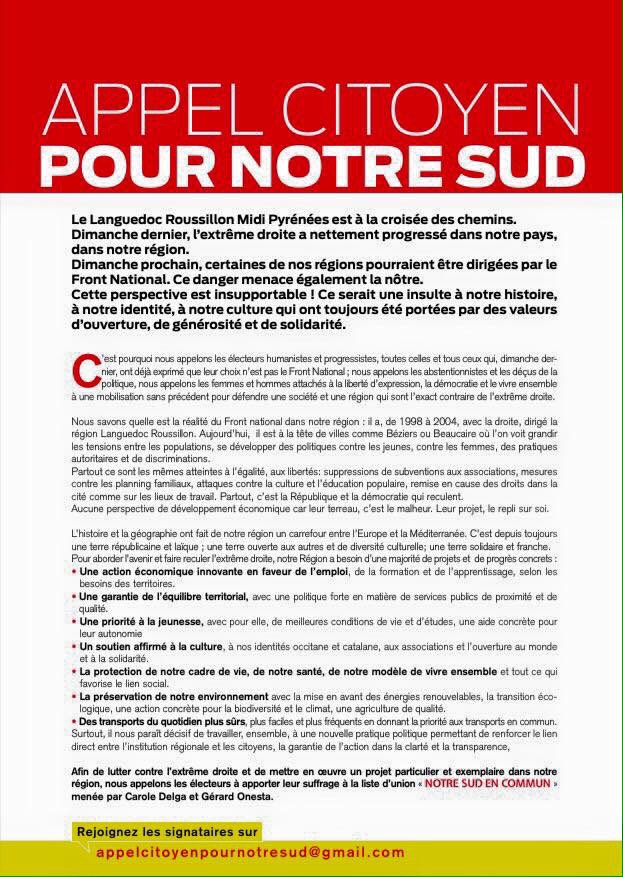 JeunesAvecDelga's tweet photo. Lancement de l'Appel Citoyen pour #NotreSud à Toulouse et Montpellier. #LesJeunesAvecCarole #AvecDelga https://t.co/i2ip6Mhjsu