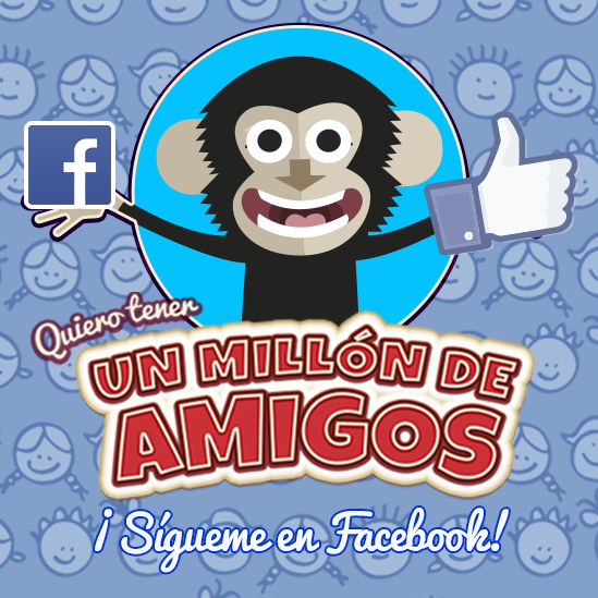 izitapp's tweet photo. Se #AmigoDelMonkey en Facebook y participa en #MillonDeAmigos por una Giftcard de 100 lukas! https://t.co/zxZqvDKetA https://t.co/FFAeUAG8tL