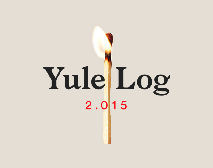 DirtyLaundryMag's tweet photo. We look forward to the illustrated amazingness of the Yule Log every year! https://t.co/esqeDEMom4 https://t.co/nNeaeucfBm