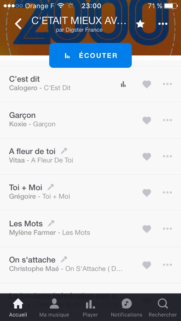 Mymy72700's tweet image. Écouter la playlist "Cetait mieux avant" sur deezer &amp;amp; voir que dedans il ya @VITAA avec #AFleurDeToi #LaBase #MaBase