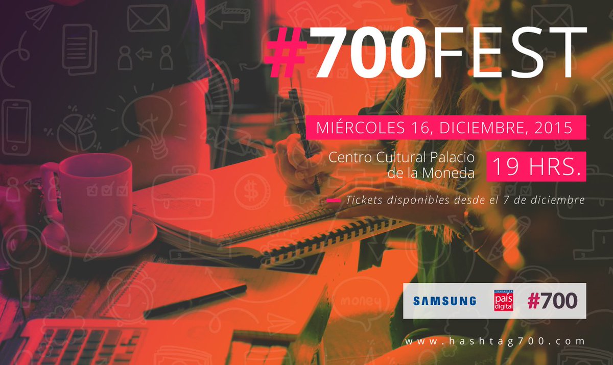 fpaisdigital's tweet photo. Hoy es el día! Obtén tu entrada del #700Fest https://t.co/SICMqcTqgL.
#ProgramatusIdeas en #Digifest2015  https://t.co/CAnyNI5y6D