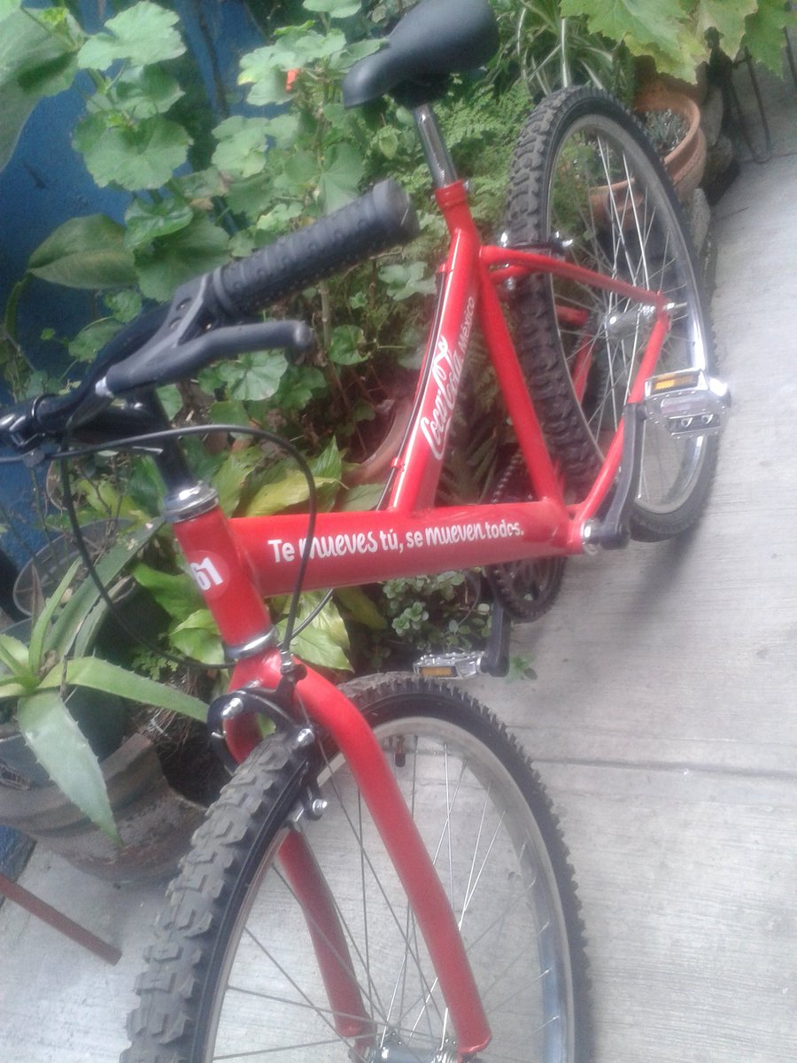 karayku's tweet photo. Gracias a #DESTAPP de @CocaColaMx por mi nueva bicicleta https://t.co/oSR5nuoYEz