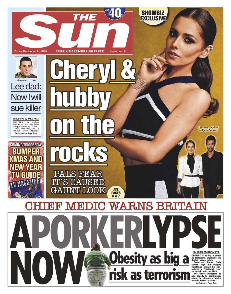 Friday's Sun front page:
Aporkerlypse Now
#tomorrowspaperstoday #bbcpapers