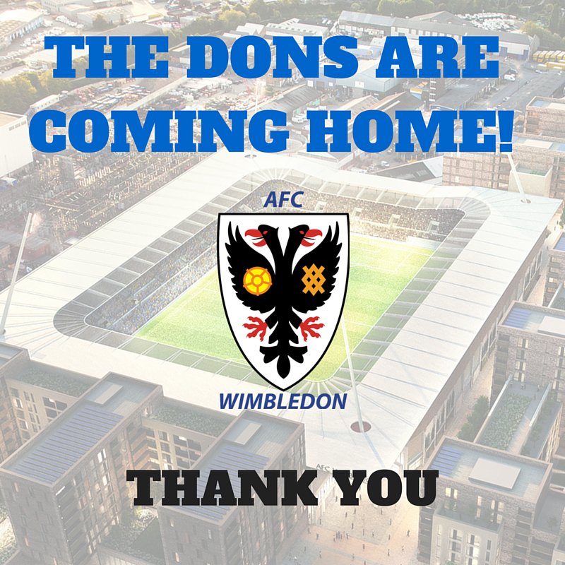 AFC Wimbledon tweet media