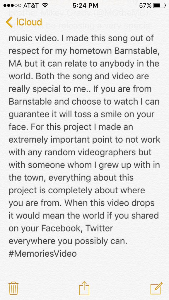 _MattCorman's tweet photo. Please Retweet ANNOUNCEMENT #MemoriesVideo https://t.co/5hLvRAPTmg