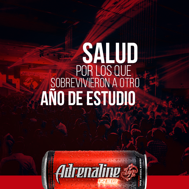 AdrenalineRedCl's tweet photo. Cómo celebrarás que terminaste todos los exámenes? #AdrenalineRed https://t.co/2huaMmsqf8