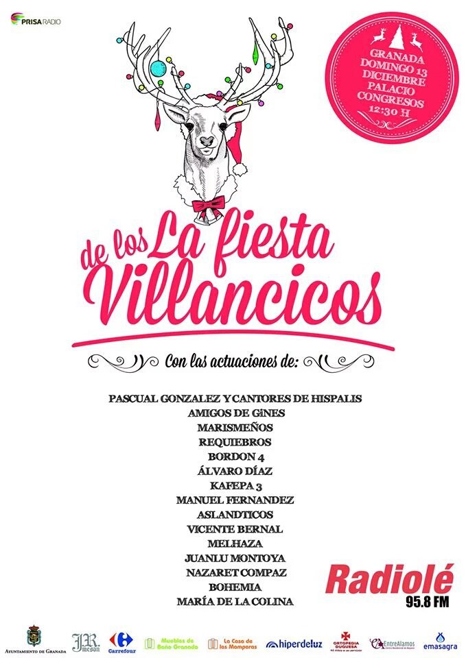 Nos vemos este Domingo en <a href="/pcongresosgrx/">Palacio de Congresos de Granada.</a> con <a href="/RadioleAND/">Radiole Andalucía</a> 
<a href="/maskfiesta/">maskfiesta</a> <a href="/elLoren77/">Lorenzo peñalver</a> <a href="/AliatarGranada/">Aliatar Granada</a> <a href="/ADRIATICORECORD/">ADRIÁTICO RECORDS</a>