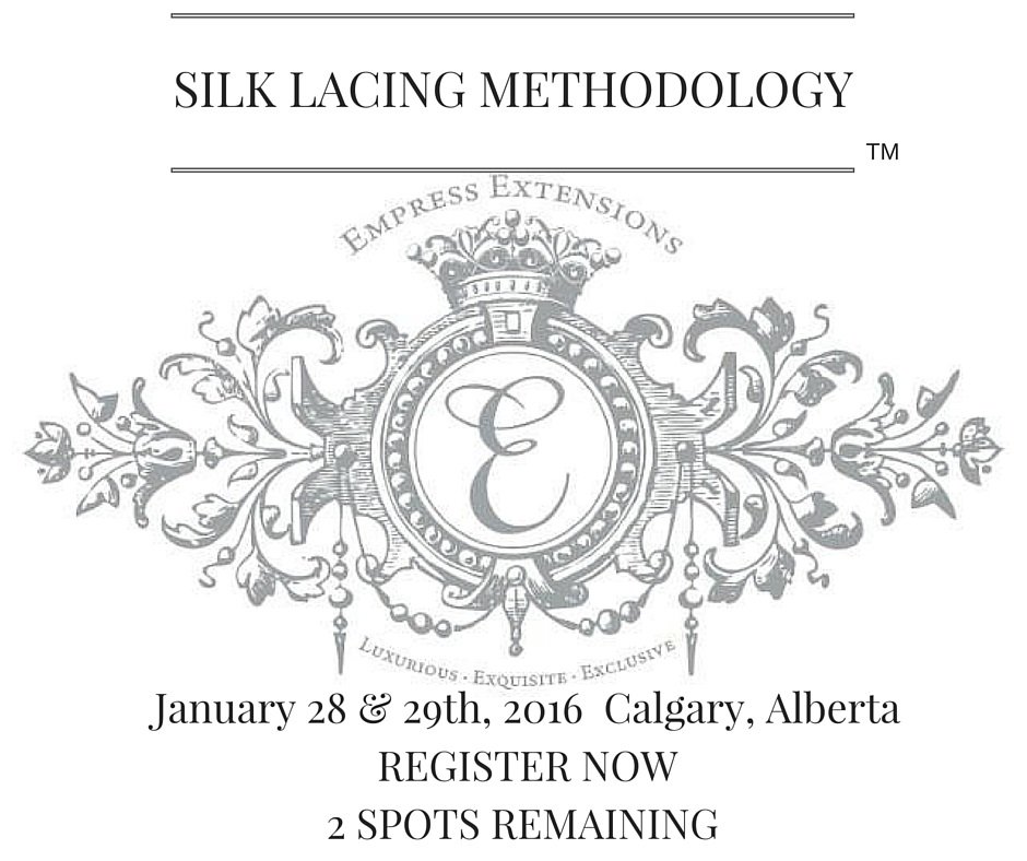 ExtHairTraining's tweet image. Are you a Stylist or Hair Extension artist in Alberta? Are you registered for the NEW SILK  LACING METHOD Class yet?
