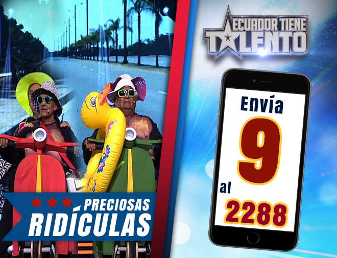 Si quieres que #PreciosasRidiculas gane la #FinalETT, mensajea al 2288 opción 9.