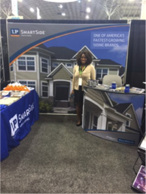 lpcorp's tweet photo. #TBT to September’s @Remodeling_Show in the windy city with @LPSmartSide! #LPBuildingProducts https://t.co/l6zJ2n5muE