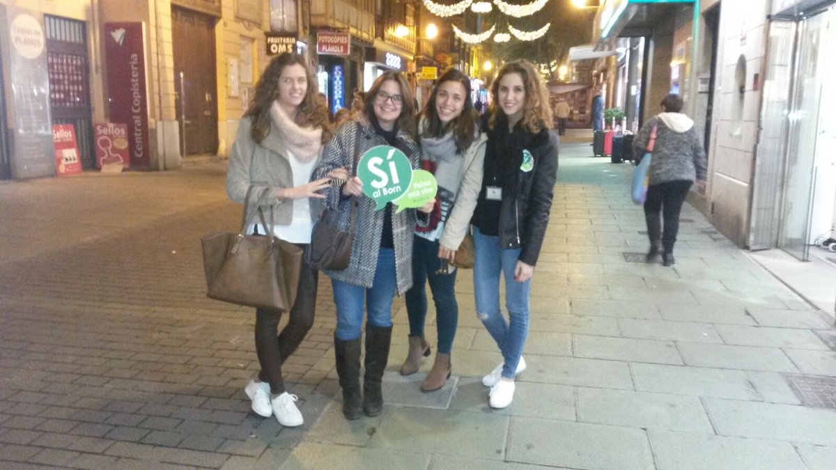sialborn's tweet photo. Muchas gracias por vuestras muestras de apoyo! Cada vez somos más pero no es suficiente! VOTA SÍ AL BORN hasta el 16 https://t.co/s5WgFepLV7
