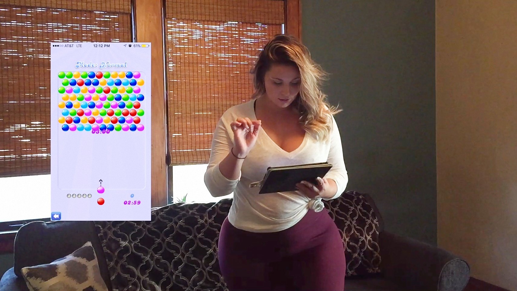 Allgoodthingstv On Twitter Chk Out Olivia Jensen Playing Bubble