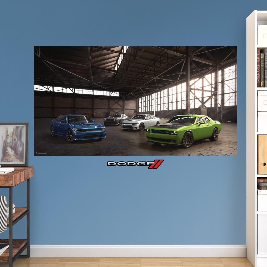Dodge's tweet photo. .@Fathead is offering 35% off ALL Dodge wall decals! Use code: DODGE35 – good ‘til 12/10! https://t.co/IjjwjOuTn6 https://t.co/0DzoVPQSSA