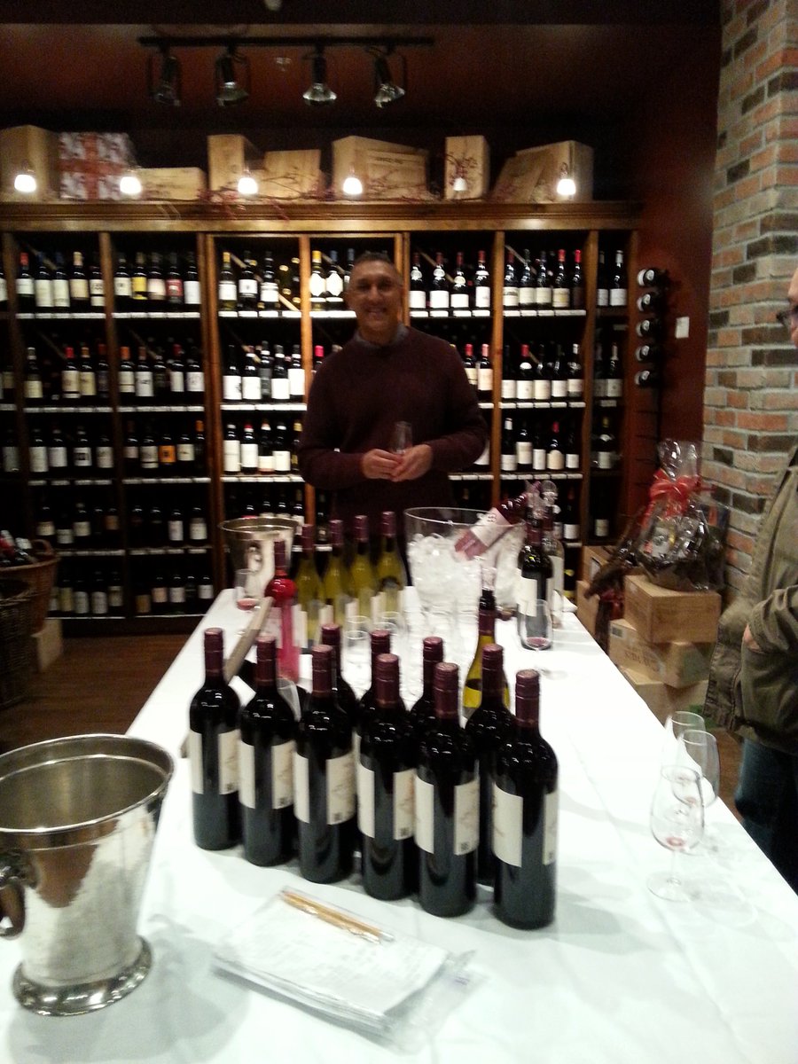 Out and about taste investigating some new wines :)