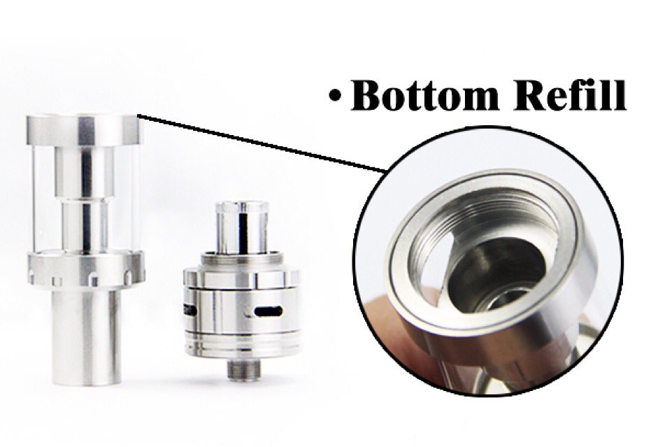 cigarnbeyond's tweet image. 510 Threaded
22mDiameter
304 stainless steel construction
Glass tank
2.5ml capacity
Coils made from USA Kanthal wire