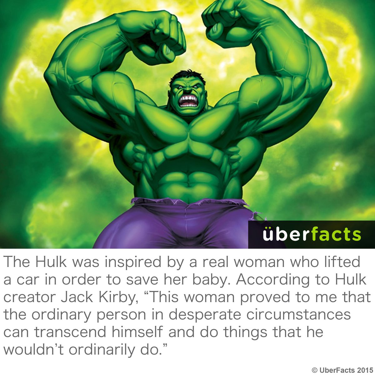 Wow. http://io9.com/the-incredible-hulk-was-inspired-by-a-woman-saving-her-...