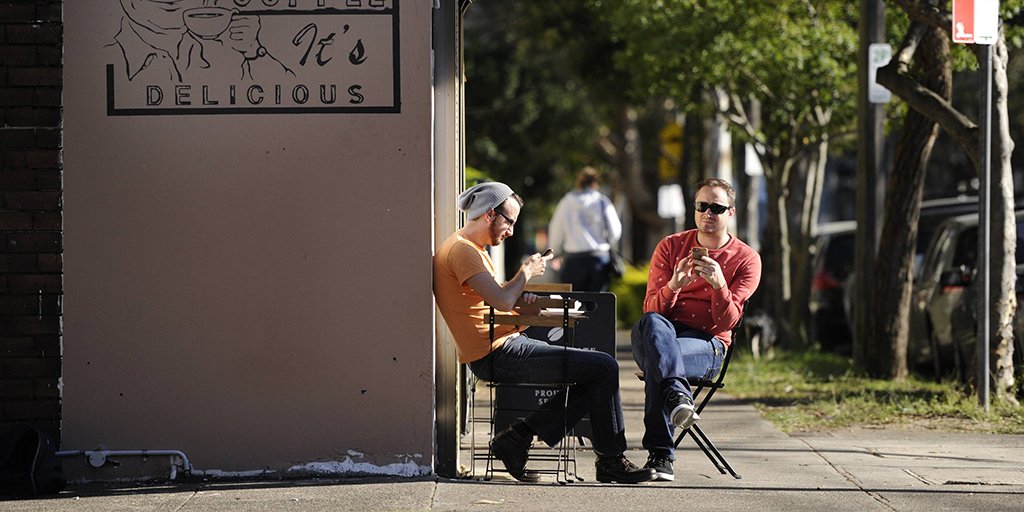 cityofsydney's tweet photo. We're seeking feedback on new draft policy for outdoor dining &amp; footpath use https://t.co/quCdKcuFFm #accessibility https://t.co/2poappLxky