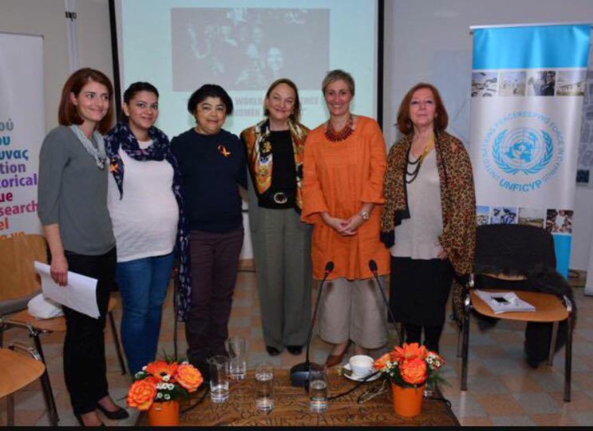 salpy_weiderud's tweet photo. #UN SRSG L.Buttenheim @#H4Cooperation in #cyprus on #Humanrightsday #UNFICYP  #violenceagainstwomen #orangetheworld https://t.co/obKUCzp5Cf