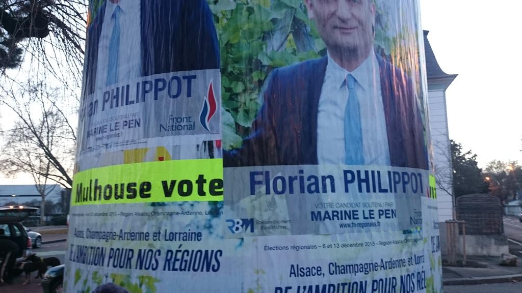 68avecMarine's tweet photo. #Mulhouse #vote @f_philippot @FN_officiel
#stop a #Richert 
#nidroite #nigauche
#fn #hautrhin #regional2015
@v_joron https://t.co/MWwyuMGvtz