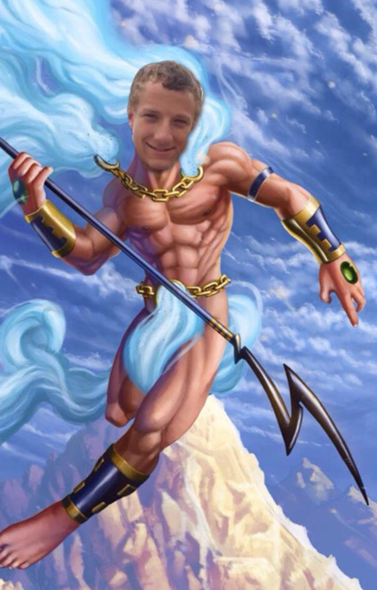 DavisEldridge's tweet photo. Happy Birthday Greek God #yourewelcomeladies https://t.co/hHSs0ycsxt