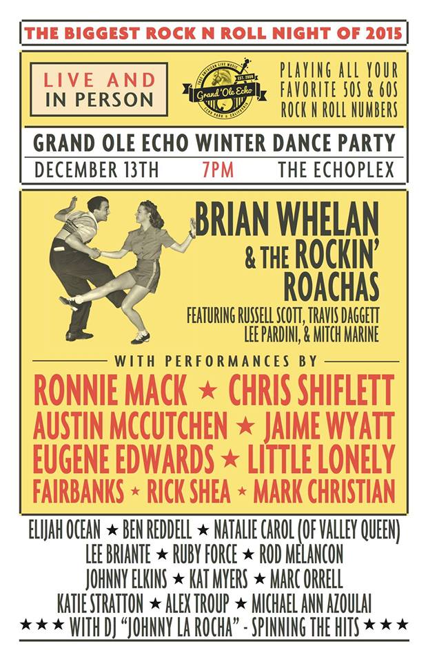 MetroWizeLA's tweet photo. RT@TheEchoLA: Come to the Echoplex Sunday for The Grand Ole Echo Winter Dance Party! 🎸🎶 TIX: https://t.co/gpZoP8XHcK https://t.co/uskn9iJzN7