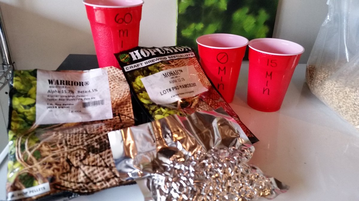 #NationalLagerDay and we brewed an IPA. We definitely missed the memo on this one. Time to Crack open a Lager! Oops!