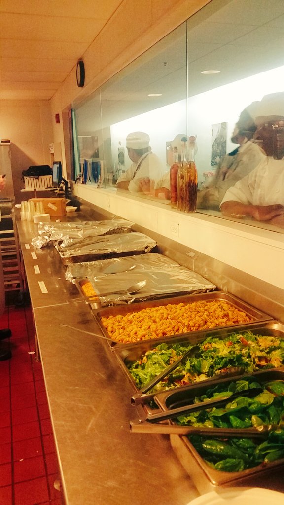 RFDilla07's tweet photo. First practical where we had to serve the school, buffet style! Dope experience. Each table assigned w/ dish. #LCBSF https://t.co/iG3rkcz4sZ