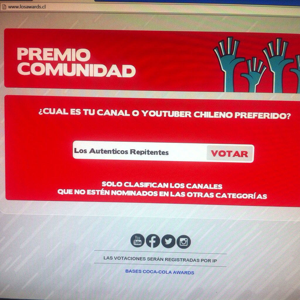 elfelixwtf's tweet photo. Voten por mi en #LOSAWARDS :D se los agradecería mucho!!! Acá foto de referencia :) RT RT RT RT https://t.co/sXVEsEVecW
