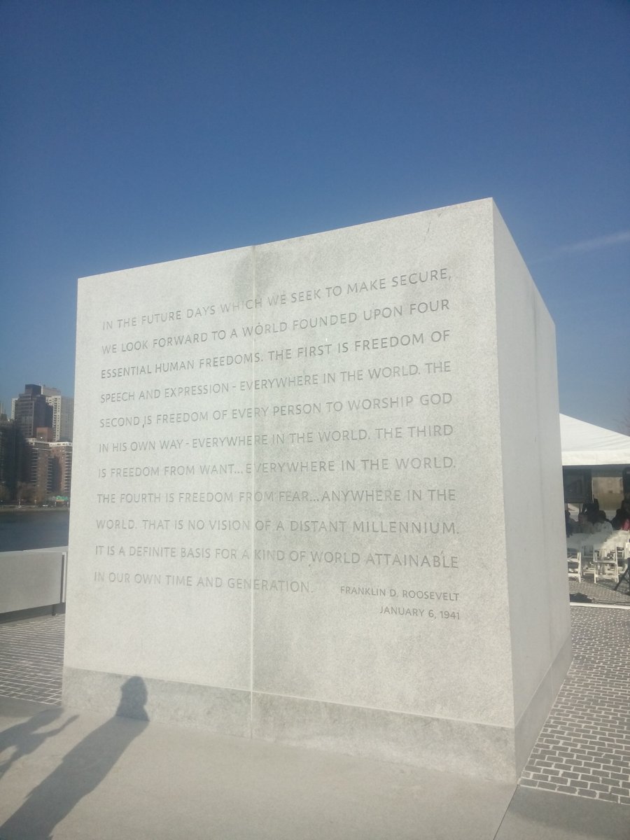 UN's tweet image. Hear about a special #HumanRightsDay event at @4FreedomsPark in NYC in this @UN_Radio story j.mp/1mdMuYX