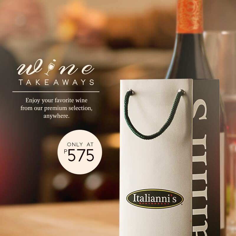 ItaliannisPH's tweet photo. Now, you can enjoy your favorite vino anytime, anywhere! #ItaliannisPH https://t.co/enLoRIfWGw