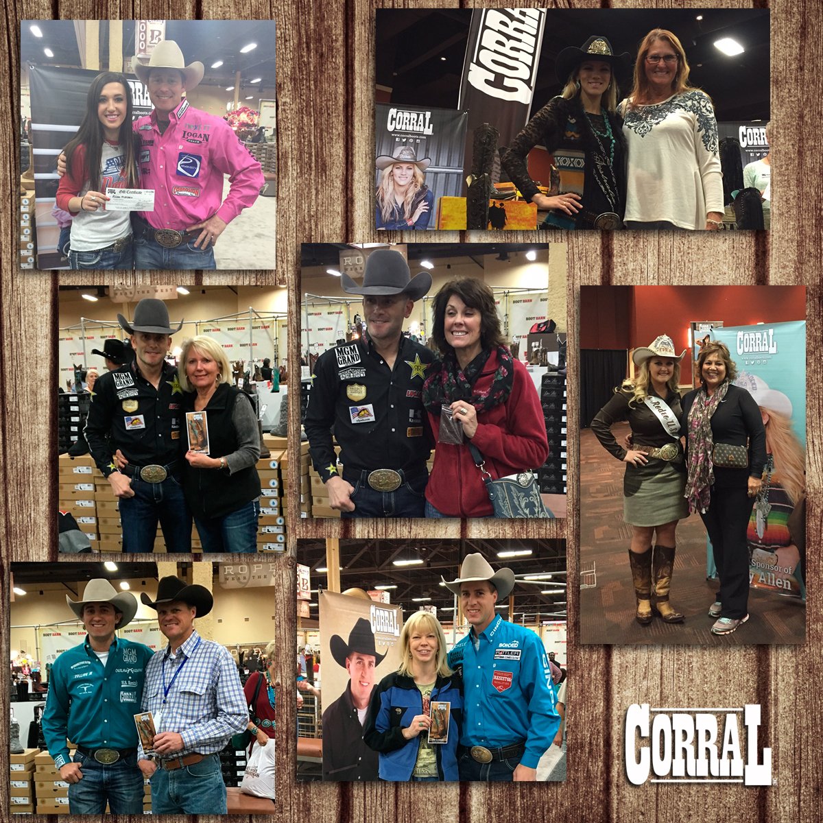 CorralBoot's tweet photo. Thank you to all our clients, friends, rodeo celebrities and visitors at the #NFRLasVegas https://t.co/V5wLAMtjLe