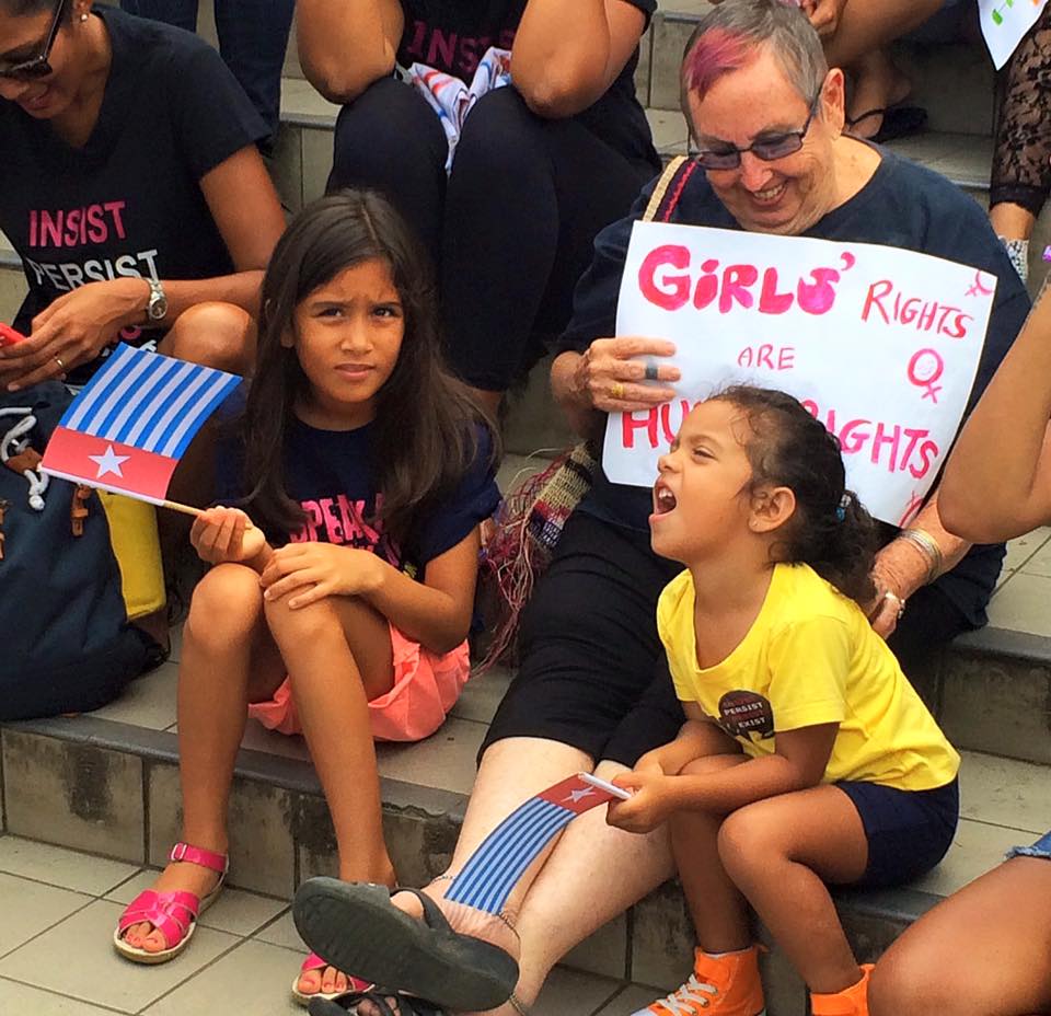 Naqumu's tweet image. My Human Rights Baby Gurl!! Papua! Merdeka!!..Proud Dad :) #UNhumanrights #FreeWest