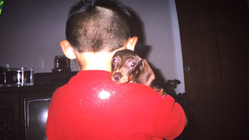 OGAdrianVasquez's tweet photo. Me and the day one🐶 https://t.co/hLbr58eaLz