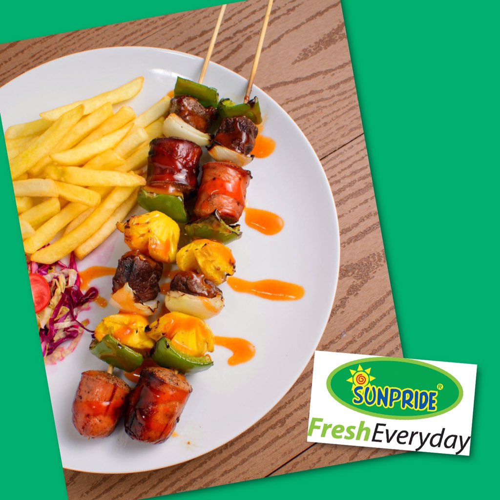 tau pisang <a href="/SunprideID/">Sunpride Indonesia</a> kan? ternyata,ada produk nanasnya loh! nah,shaslik @BandrosBistros pake nih! cobain yuk!