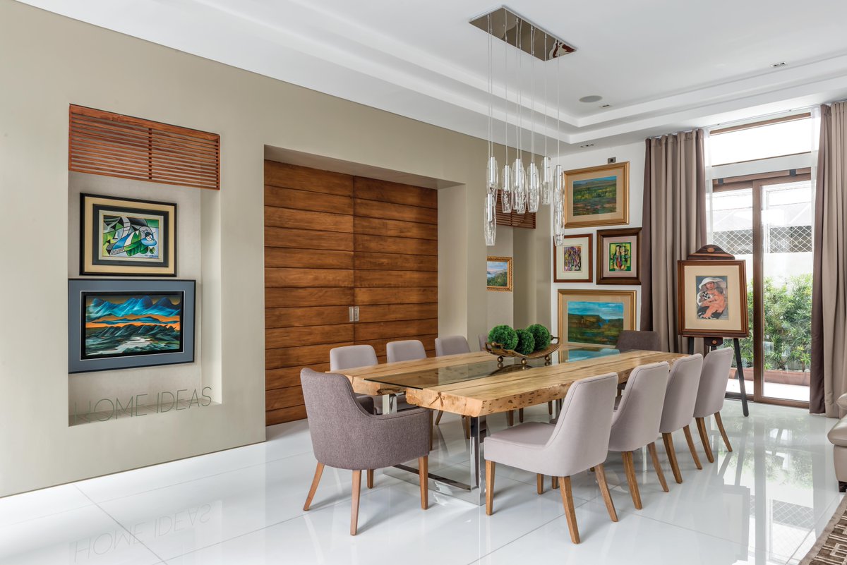 HomeIdeasMag's tweet photo. #Design of this essentially #modern #diningroom #interiors was inspired by #Filipino #indigenous #architecture https://t.co/yv8rd3hvxD