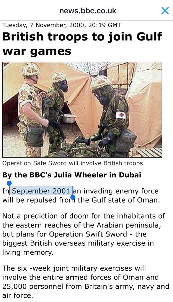 Image result for operation swift sword 2001