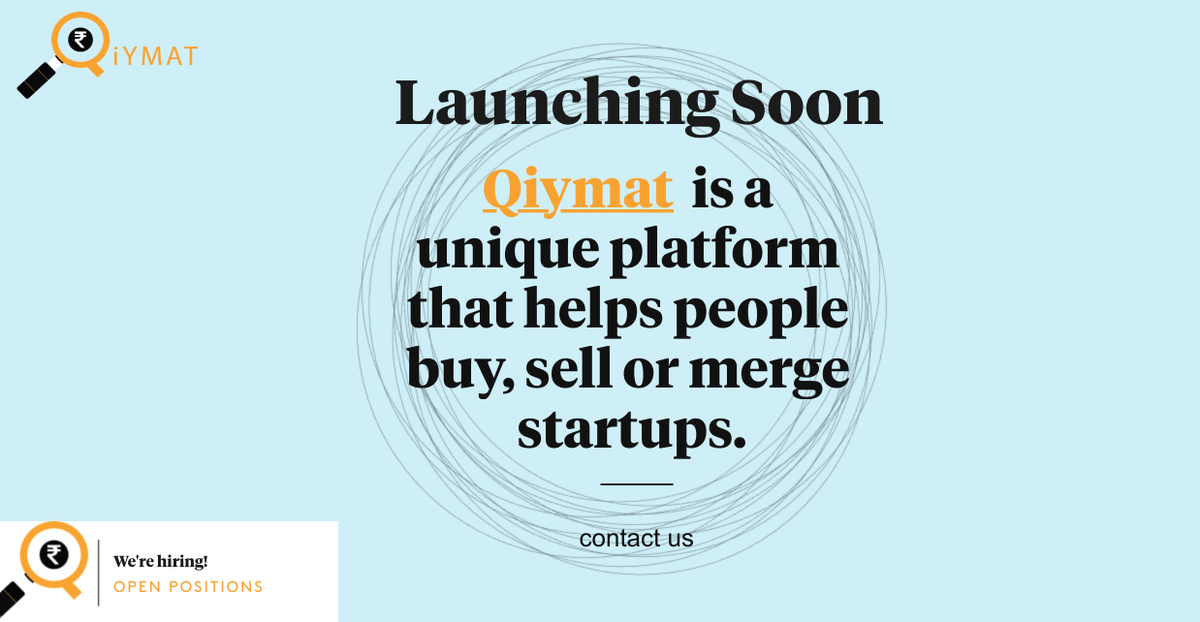 eadpters's tweet photo. Get help buying or selling or merging your startup. @qiymat https://t.co/LOj0yq8Rcl https://t.co/eDwUF4NzwU