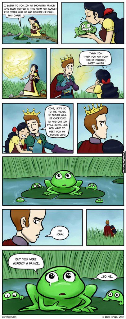 CenterFunny's tweet photo. The #Frog #Prince - https://t.co/wfxIdnxyrS #Comics #Comics #FairyTale #PortSherry https://t.co/YEfnOMtIZf