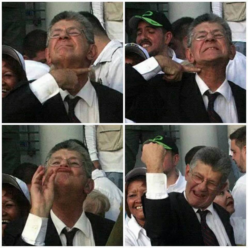 ElGuacarnako's tweet photo. Expertos en PSICOLOGÍA COMUNICATIVA, intentan descifrar mensajes gestuales que Ramos Allup le trasmite a venezolanos
https://t.co/jI81PJKnGd