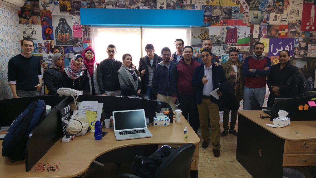 GazaSkyGeeks's tweet photo. He launched @SWGaza - and now he supports our teams when they come to #Amman! Thank you @mafranji! #GOAP @ https://t.co/eEkZR45kSe