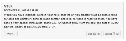 PropIndEye's tweet photo. FAN-BLINKIN'-TASTIC. Bidding now at £500. And read this brilliant comment below https://t.co/vIDJeiDCaj #BID4MICK https://t.co/9Zy4sU7d9q