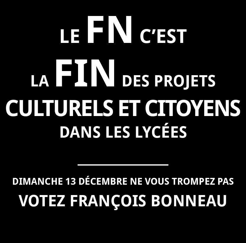 FBonneau2015's tweet photo. Dimanche, ne vous trompez pas ! #FB2015 #Régionales2015 https://t.co/jIYdZdgEWh