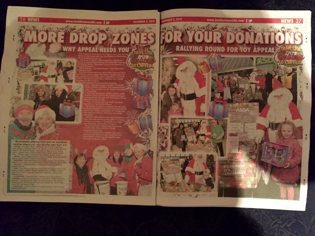 Community Champion (@asdaashton) on Twitter photo <a href="/AsdaAshton/">Community Champion</a> in the <a href="/newsintameside/">Tameside Reporter</a> after Tameside Toy Appeal drive at Ashton Asda #tameside #ashton #toyappeal <a href="/AsdaAshton/">Community Champion</a> in the <a href="/newsintameside/">Tameside Reporter</a> after Tameside Toy Appeal drive at Ashton Asda #tameside #ashton #toyappeal