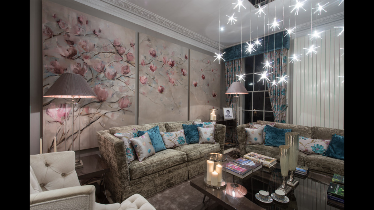 Taylor_Int's tweet photo. Images from our Drayton Gardens project. We have used stunning triptych from Nicole Pletts. Enjoy! #interiors https://t.co/z42Kf2Y1IN