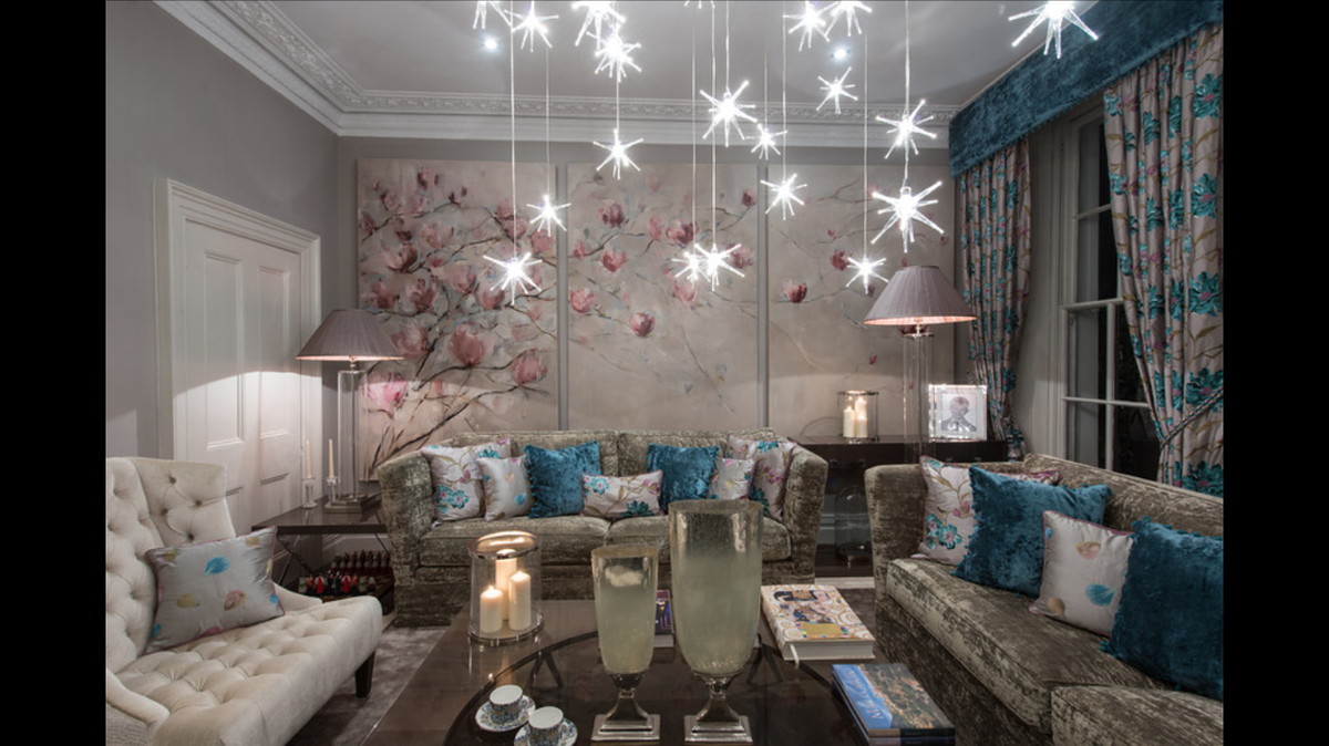 Taylor_Int's tweet photo. Images from our Drayton Gardens project. We have used stunning triptych from Nicole Pletts. Enjoy! #interiors https://t.co/z42Kf2Y1IN