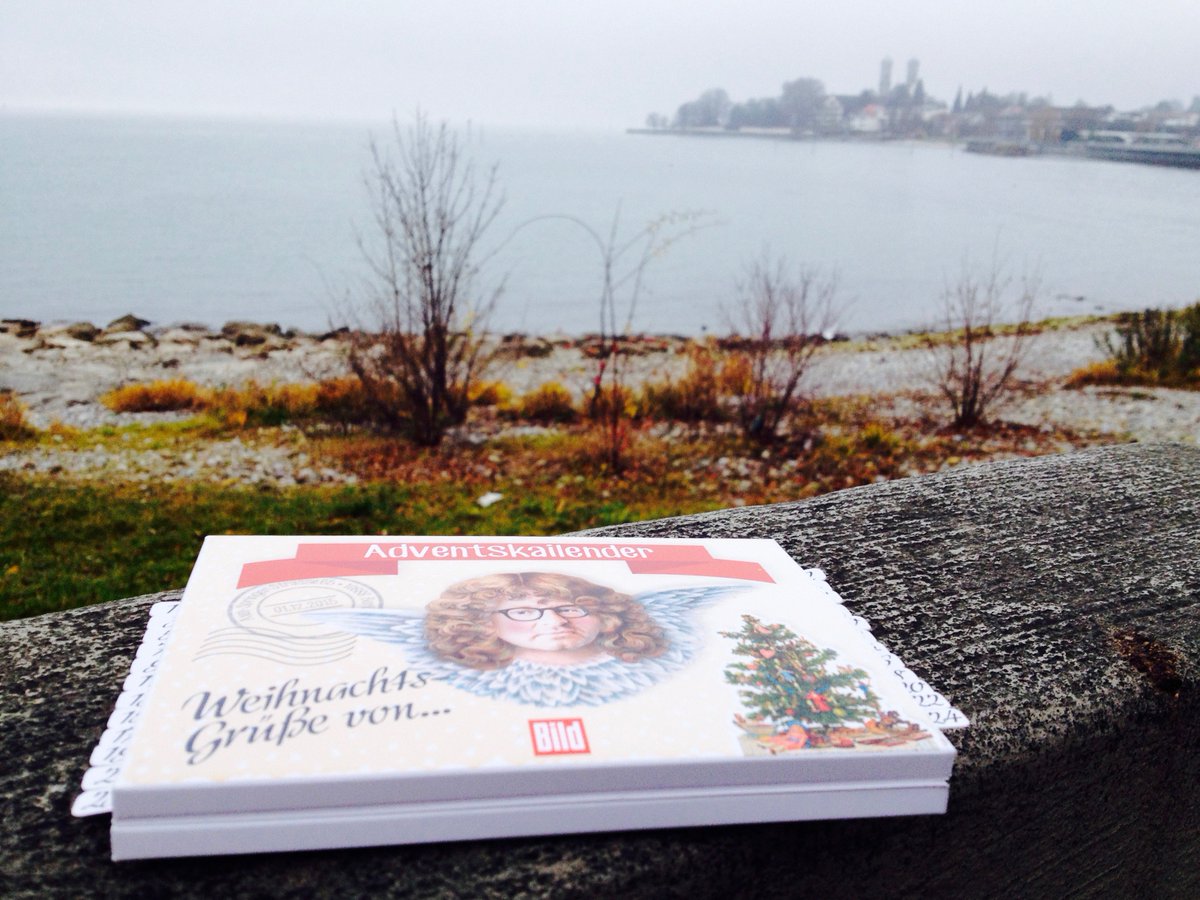 Lieber <a href="/KaiDiekmann/">Kai Diekmann</a>, vielen Dank für den #Adventskailender &amp; beste Grüße vom Bodensee!