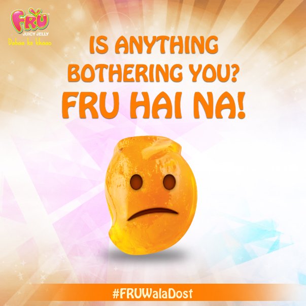 FruJuicyJelly's tweet photo. Having confusion in life is natural. Share a Fru &amp; tag your friend who always rescues you out of confusion. https://t.co/ITey7sqxoi