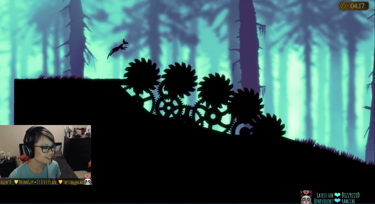 seriouslyclara's tweet photo. Super jazzed about the art style, gorgeous music, and most of all the fluid gameplay in @AWalkInDark. #indiedev https://t.co/jQ0D95qHFN