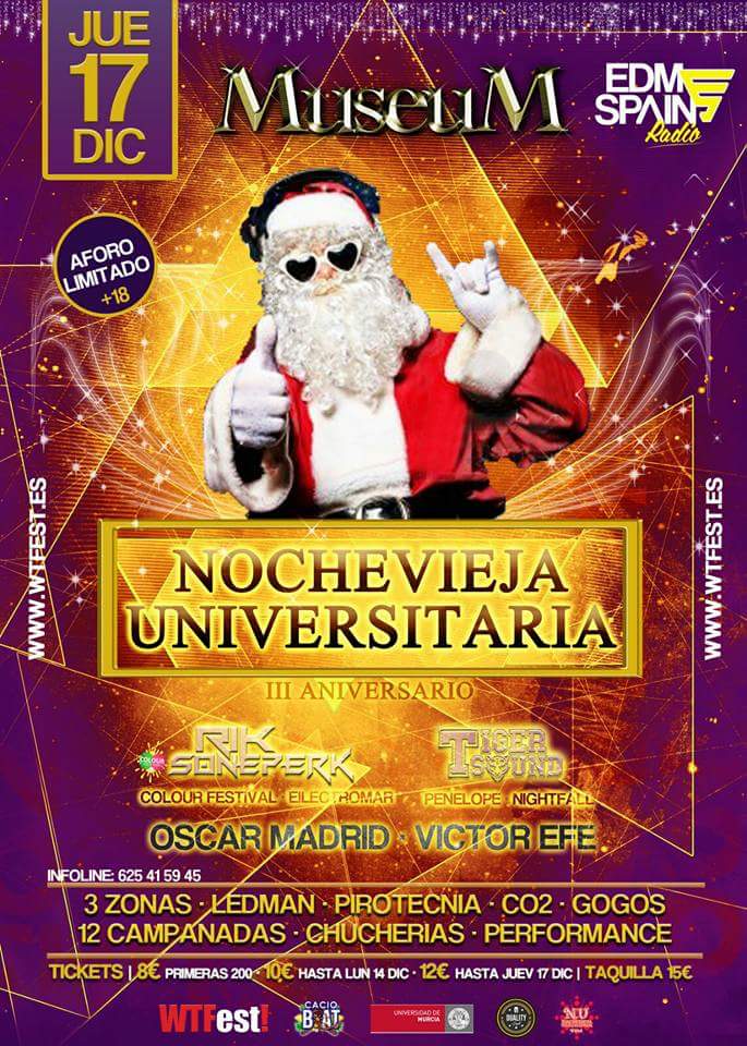 DiscotecaMuseum's tweet photo. ¡¡¡Jueves 17 nochevieja universitaria en MuseuM!!!
No esperes y hazte con tu entrada, fiesta asegurada🎉
☎ 628098693 https://t.co/z1elTm9PZa