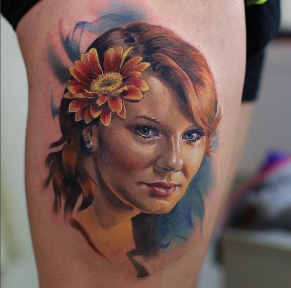 CV7Bu7TWUAAf1TO - Tatuagens realistas da russa Valentina Ryabova